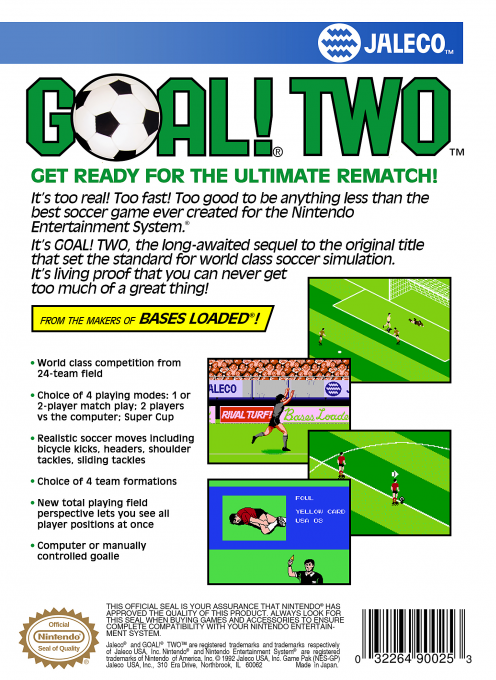 Goal! Two — Box back