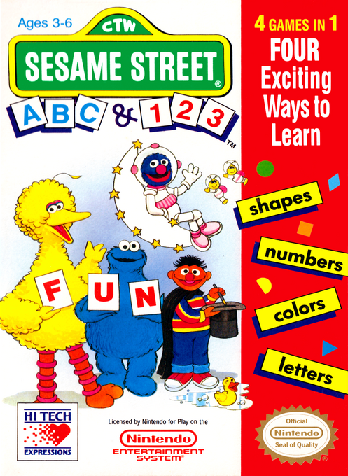 Sesame Street ABC & 123
