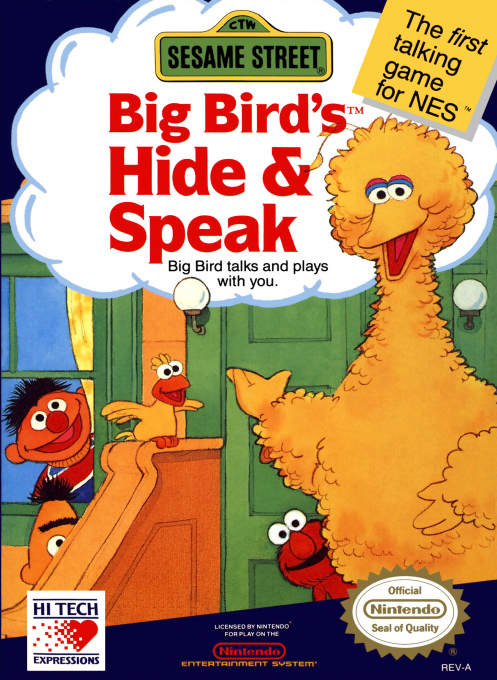 Sesame Street : Big Bird's Hide & Speak