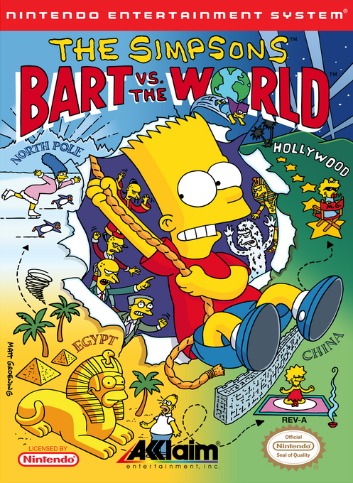 The Simpsons : Bart vs. the World 