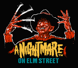 A Nightmare on Elm Street — Title screen