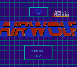 Airwolf — Title screen