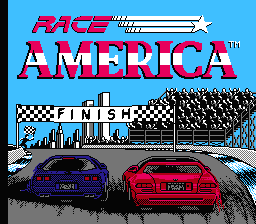 Alex DeMeo's Race America — Title screen
