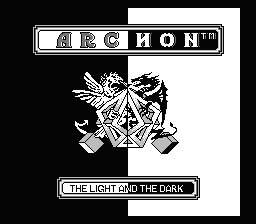 Archon — Title screen