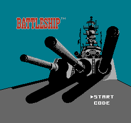 Battleship — Title screen