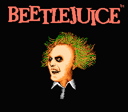 Beetlejuice — Title screen
