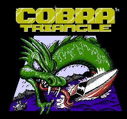 Cobra Triangle — Title screen