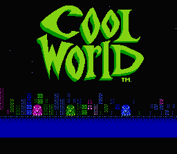 Cool World — Title screen