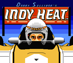 Danny Sullivan's Indy Heat — Title screen
