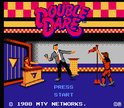 Double Dare — Title screen