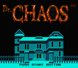 Dr. Chaos — Title screen