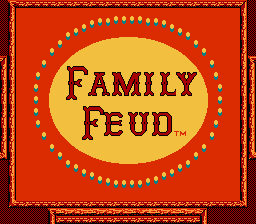 Family Feud — Title screen