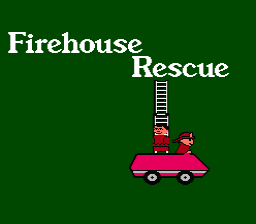 Fisher-Price : Firehouse Rescue — Title screen