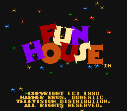 Fun House — Title screen