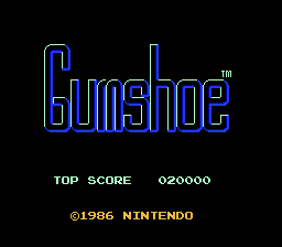 Gumshoe — Title screen