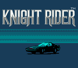 Knight Rider — Title screen