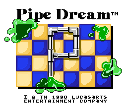 Pipe Dream — Title screen