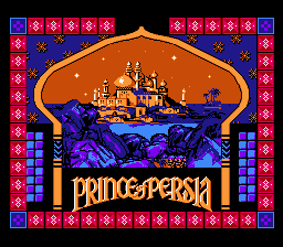 Prince of Persia — Title screen
