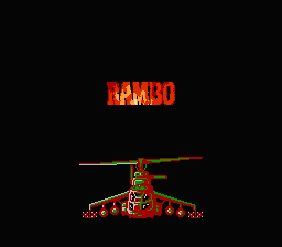 Rambo — Title screen
