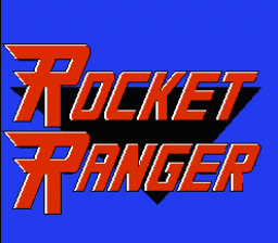Rocket Ranger — Title screen