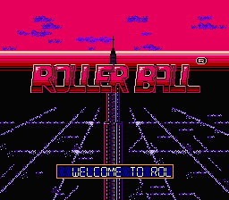 Rollerball — Title screen