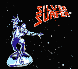 Silver Surfer — Title screen