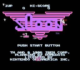 Sqoon — Title screen