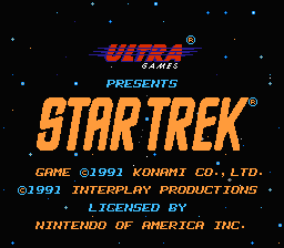 Star Trek : 25th Anniversary — Title screen