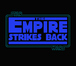 Star Wars : The Empire Strikes Back — Title screen