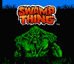 Swamp Thing — Title screen