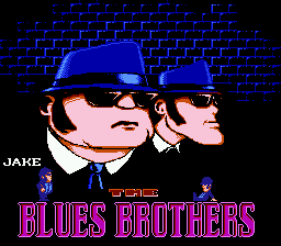 The Blues Brothers — Title screen