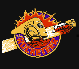 The Rocketeer — Title screen