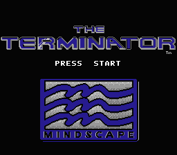 The Terminator — Title screen