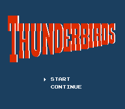 Thunderbirds — Title screen