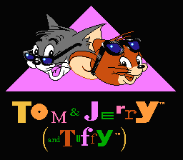 Tom & Jerry : The Ultimate Game of Cat and Mouse! — Title screen