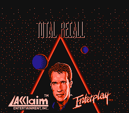 Total Recall — Title screen