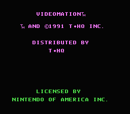 Videomation — Title screen