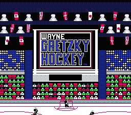 Wayne Gretzky Hockey — Title screen