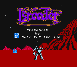 Breeder — Title screen