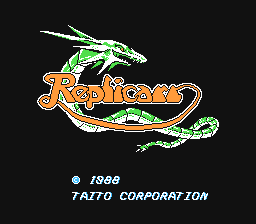 Replicart — Title screen