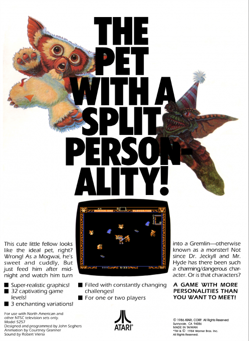 Gremlins — Box back