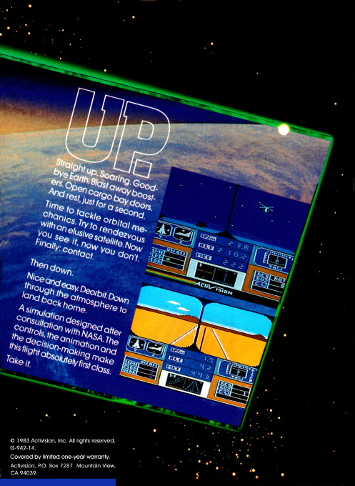 Space Shuttle : A Journey Into Space — Box back