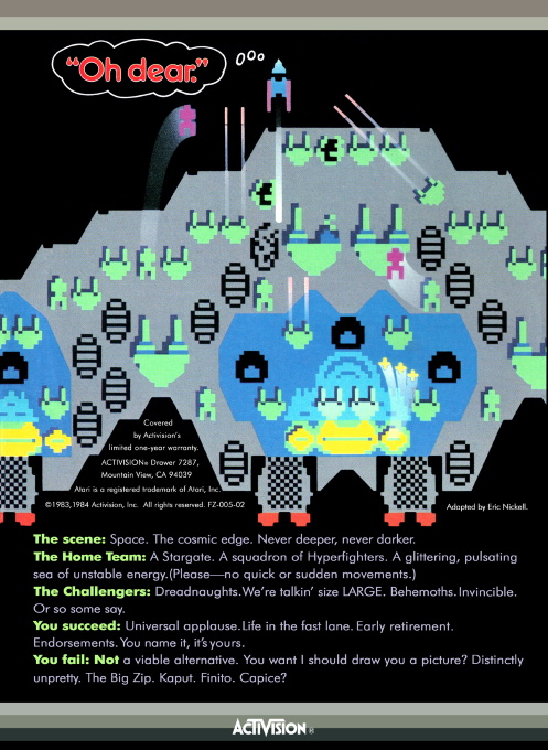 The Dreadnaught Factor — Box back