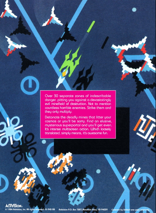 Zone Ranger — Box back