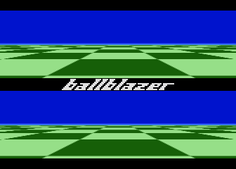 Ballblazer — Title screen