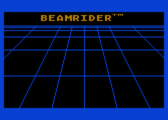 Beamrider — Title screen