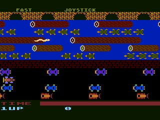 Frogger — Title screen