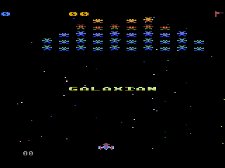 Galaxian — Title screen