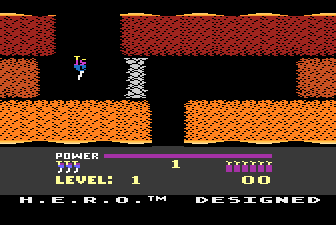 H.E.R.O. - Helicopter Emergency Rescue Operation — Title screen