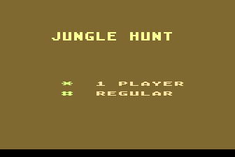 Jungle Hunt — Title screen
